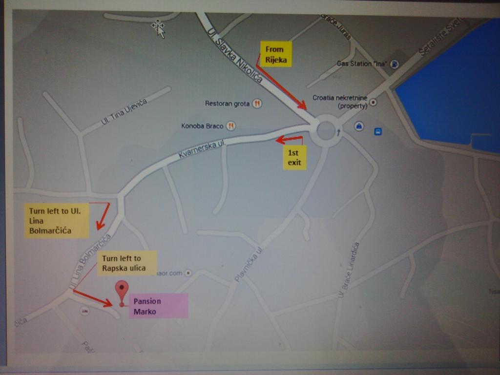 Marko Rooms Krk Town Luaran gambar